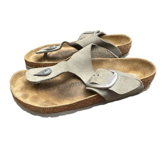Birkenstock Gizeh Big Buckle  Women's T Sandal Size 37, 6.5 - Picture 2 of 9